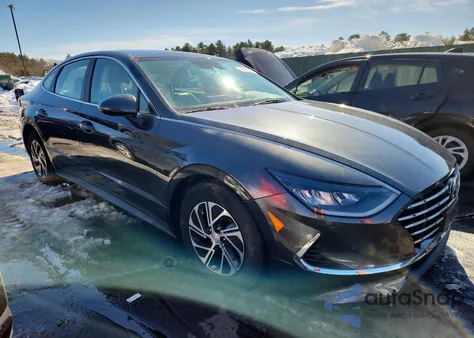 2021 Hyundai Sonata Hybrid Blue z USA, uszkodzony, nr VIN KMHL24JJ7MA020859